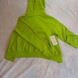 Athleta Moonrise Hoodie Neon Green Size S NWT